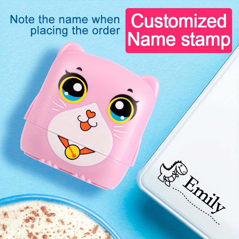 Three Cuties, Name Stamps, Kids Stamps
