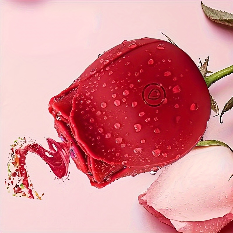 rose flower suction usb charging port multiple