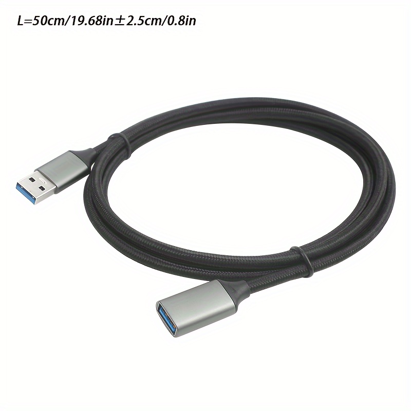 Seamless USB Cable, USB 3.0 Extension Cable, Male to Female USB Cable, High-Speed Data Transfer Cable, Mobile Phone And USB Drive Data Cable, USB Extension for Charging Computer Mouse And Keyboard. 4 Seamless USB Cable, USB 3.0 Extension Cable, Male to Female USB Cable, High-Speed Data Transfer Cable, Mobile Phone And USB Drive Data Cable, USB Extension for Charging Computer Mouse And Keyboard. - Image 4