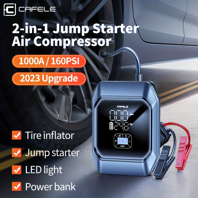 12000Mah Auto Starthilfe Power Bank Auto Notfall Booster Startgerät Smart  Batterie Clip Us Plu
