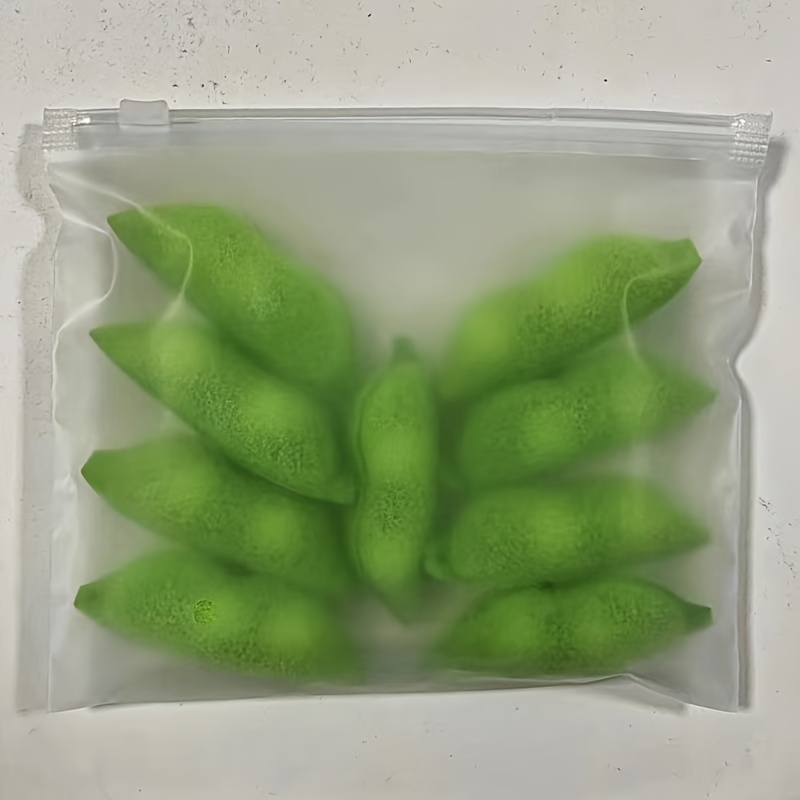 9PCS Beans Shaped Bottle Cleaning Sponge, Reuseable Bottle