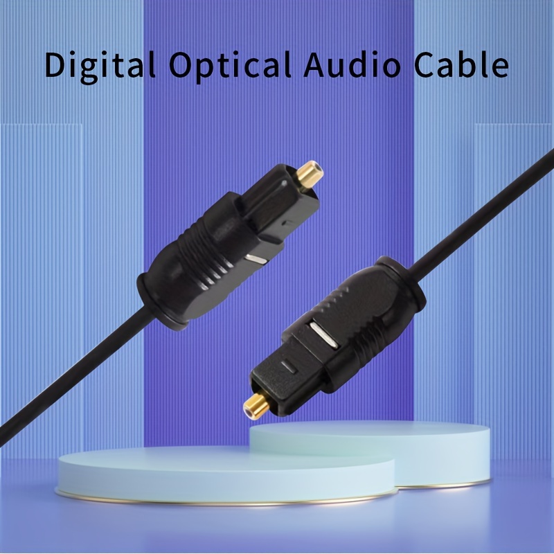 Optical Audio Cable Digital Toslink Fiber Optic SPDIF Wire TV HiFi