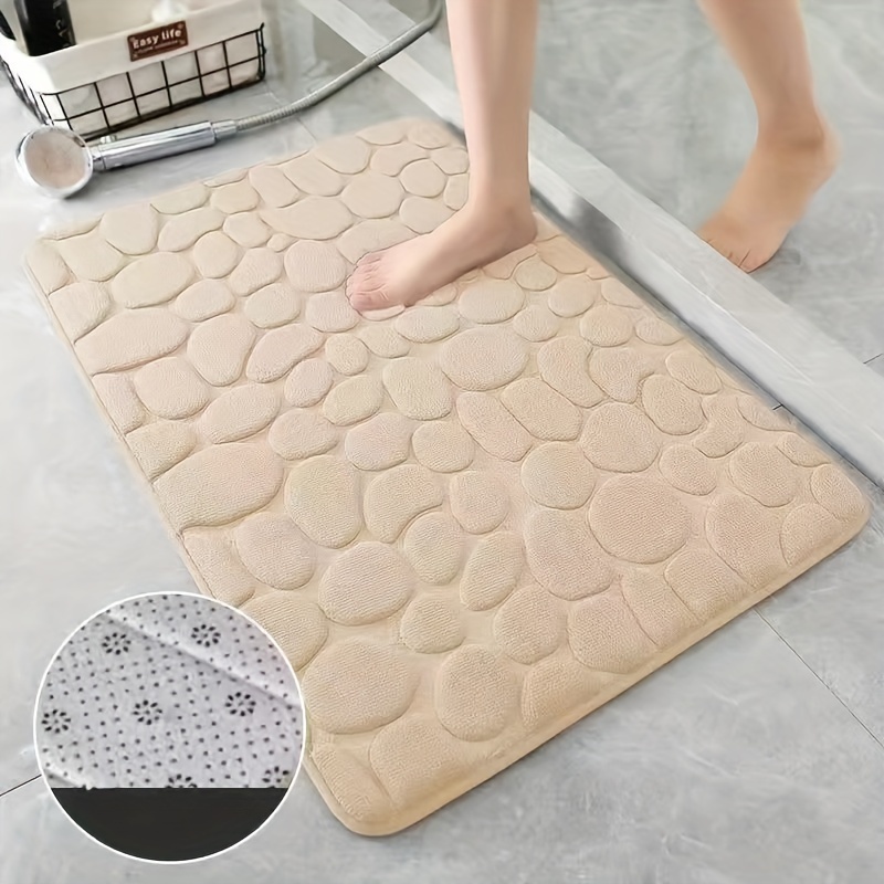 Patterned Bath Mat Soft Anti Slip Quick Drying Bath Mat Temu Australia