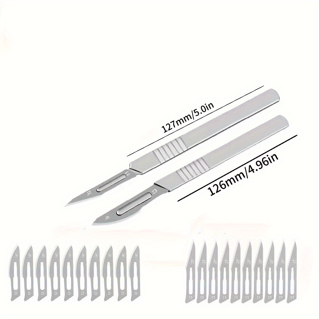 Scalpel Sterile Blades 10 10pcs Sterile Individually Foil Wrapped