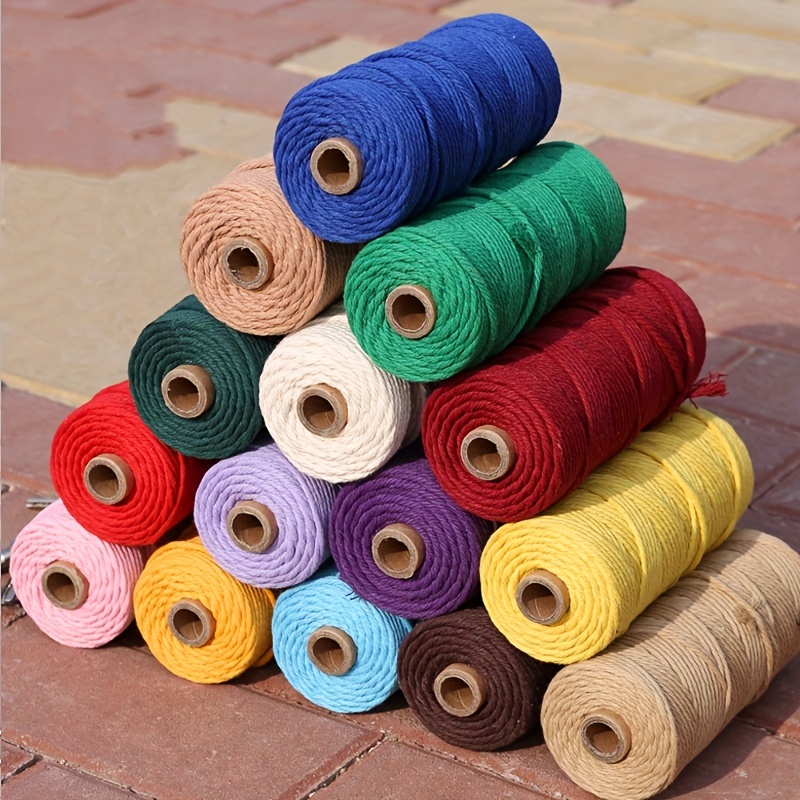 Soft Cotton Rope Multipurpose Durable Long Rope All Purpose - Temu