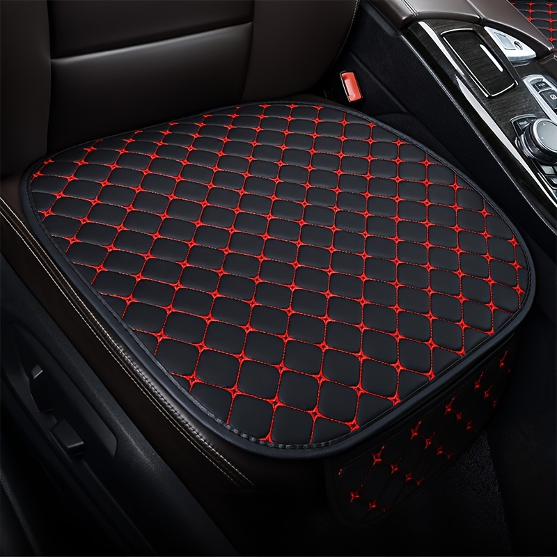 Comfortable Napa Leather Star Embroidery Car Front Seat Cushion