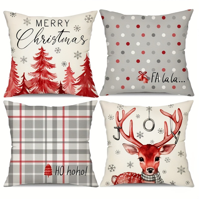 Christmas Pillow Covers | 18x18 Inch