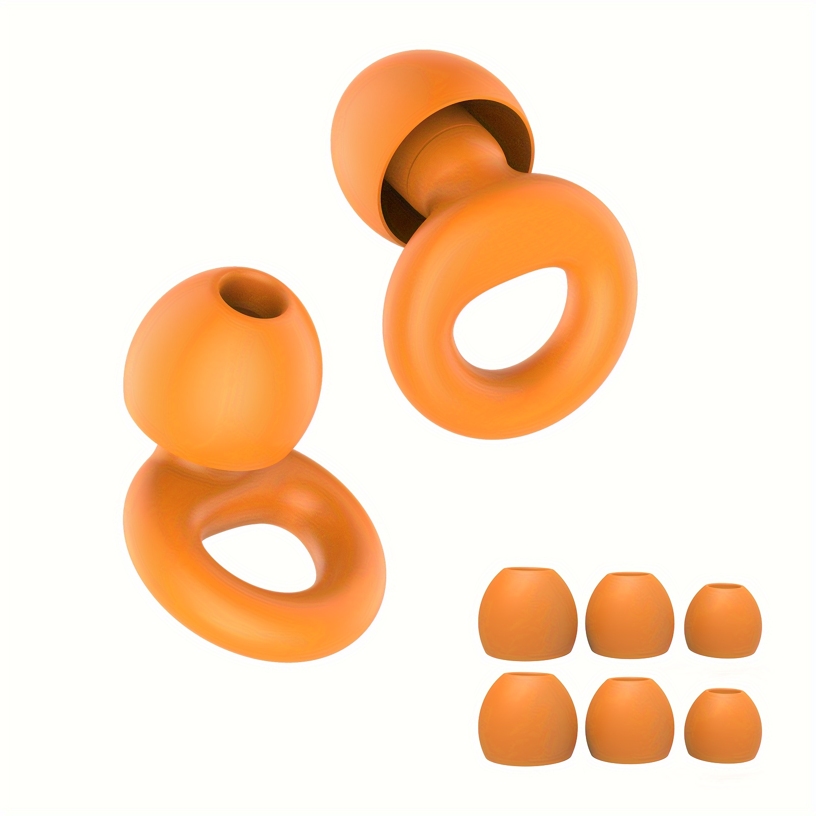  Loop Quiet Ear Plugs for Noise Reduction – Super Soft, Reusable  Hearing Protection in Flexible Silicone for Sleep & Noise Sensitivity - 8  Ear Tips in XS/S/M/L – 26dB & NRR