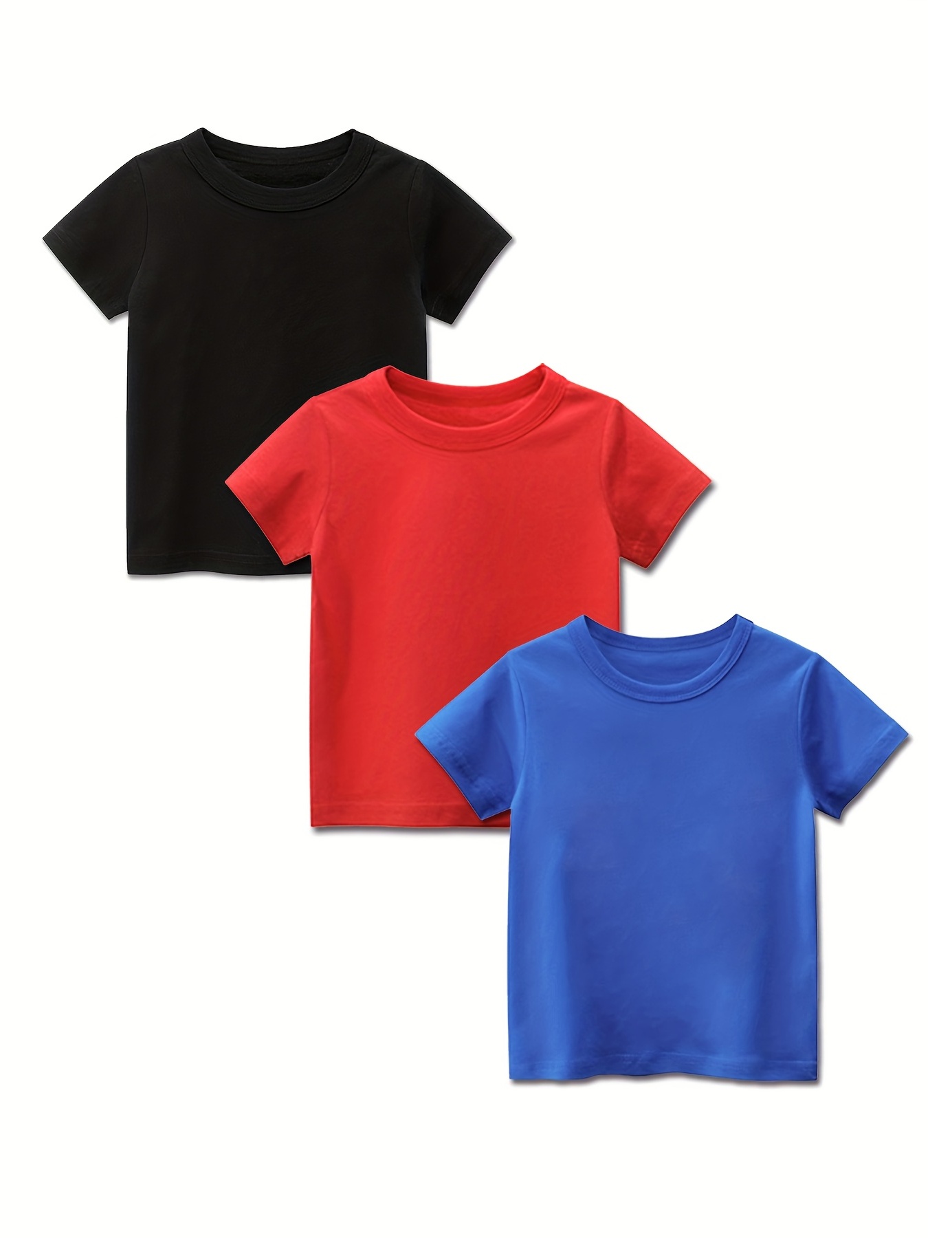 kids plain tees