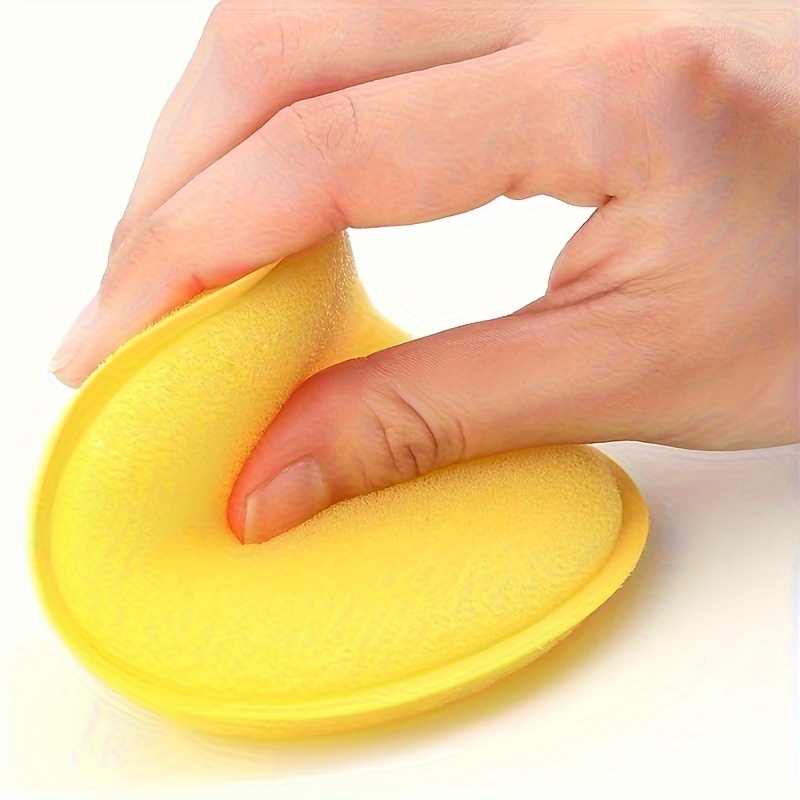 Yellow Wax Applicator Sponge