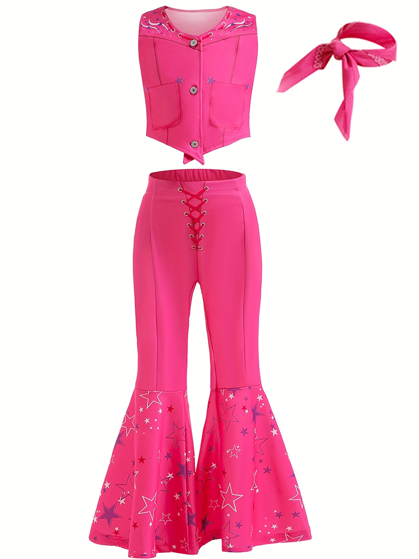 Mascotte Barbie Cow Girl film 2023 costume completo animazione adulti donna  uomo