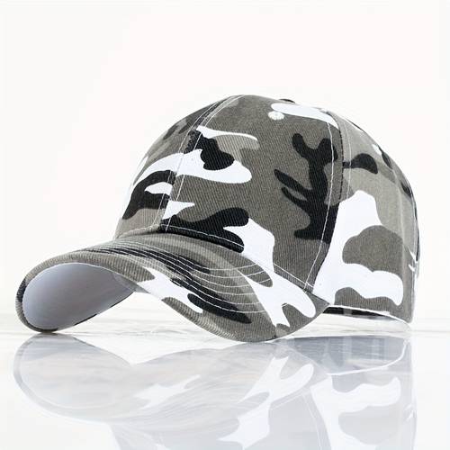 camouflage tactical baseball cap outdoor summer camper training hat sun hat for men and women