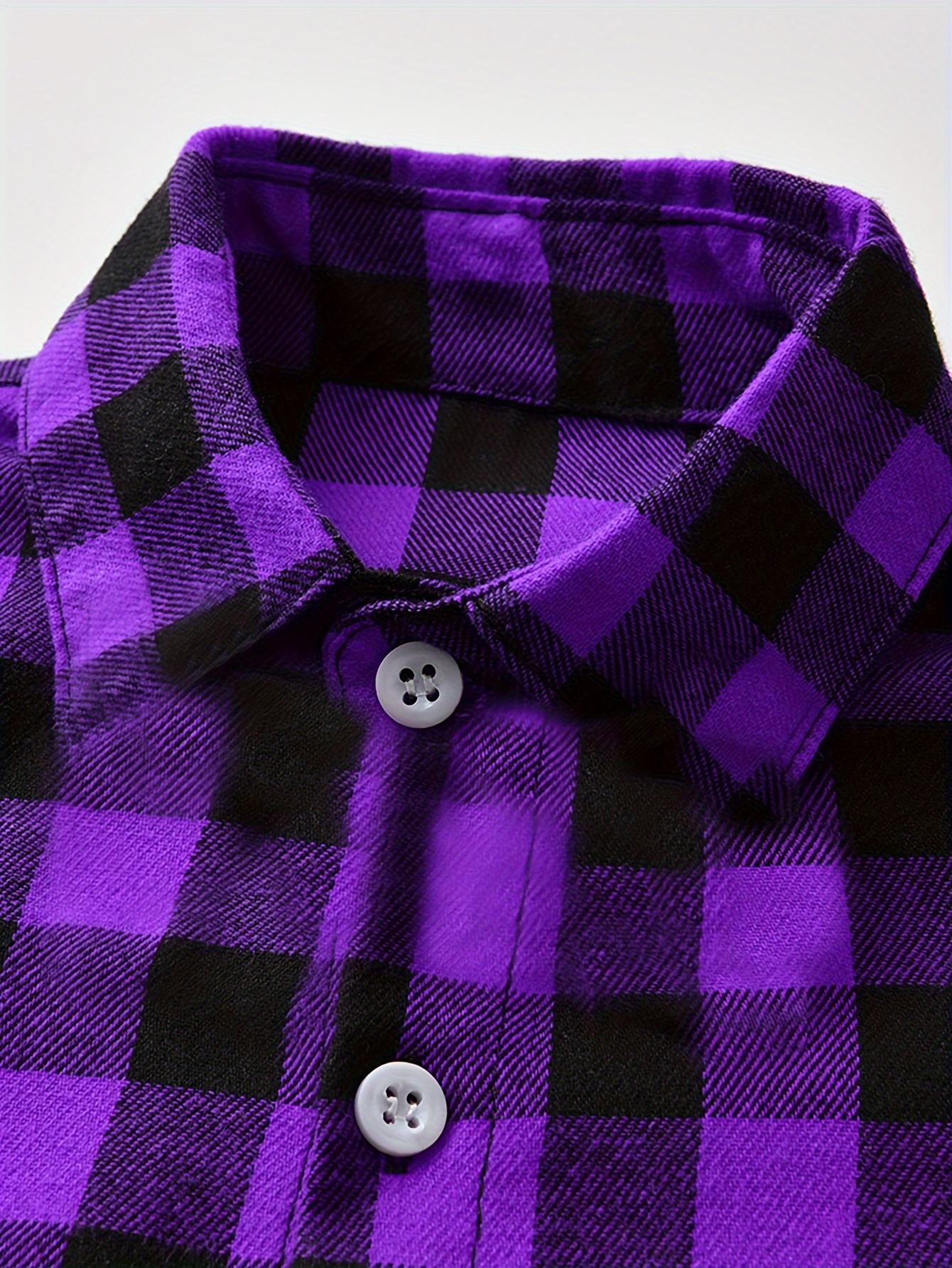 toddler boy purple plaid shirt