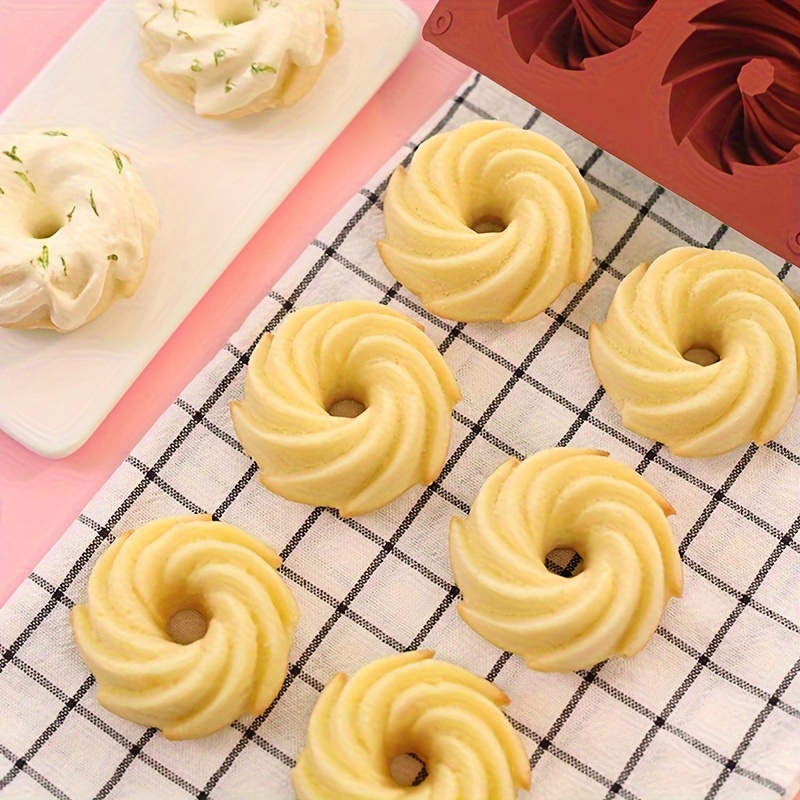 ysister Moule Silicone Forme Spirale 8 Pouces Moule Patisserie Silicone  Spirale Moule en forme de spirale Moules à gâteau en forme de spirale en  silicone Pour GâTeaux Au Fromage, GâTeaux Au Chocolat 