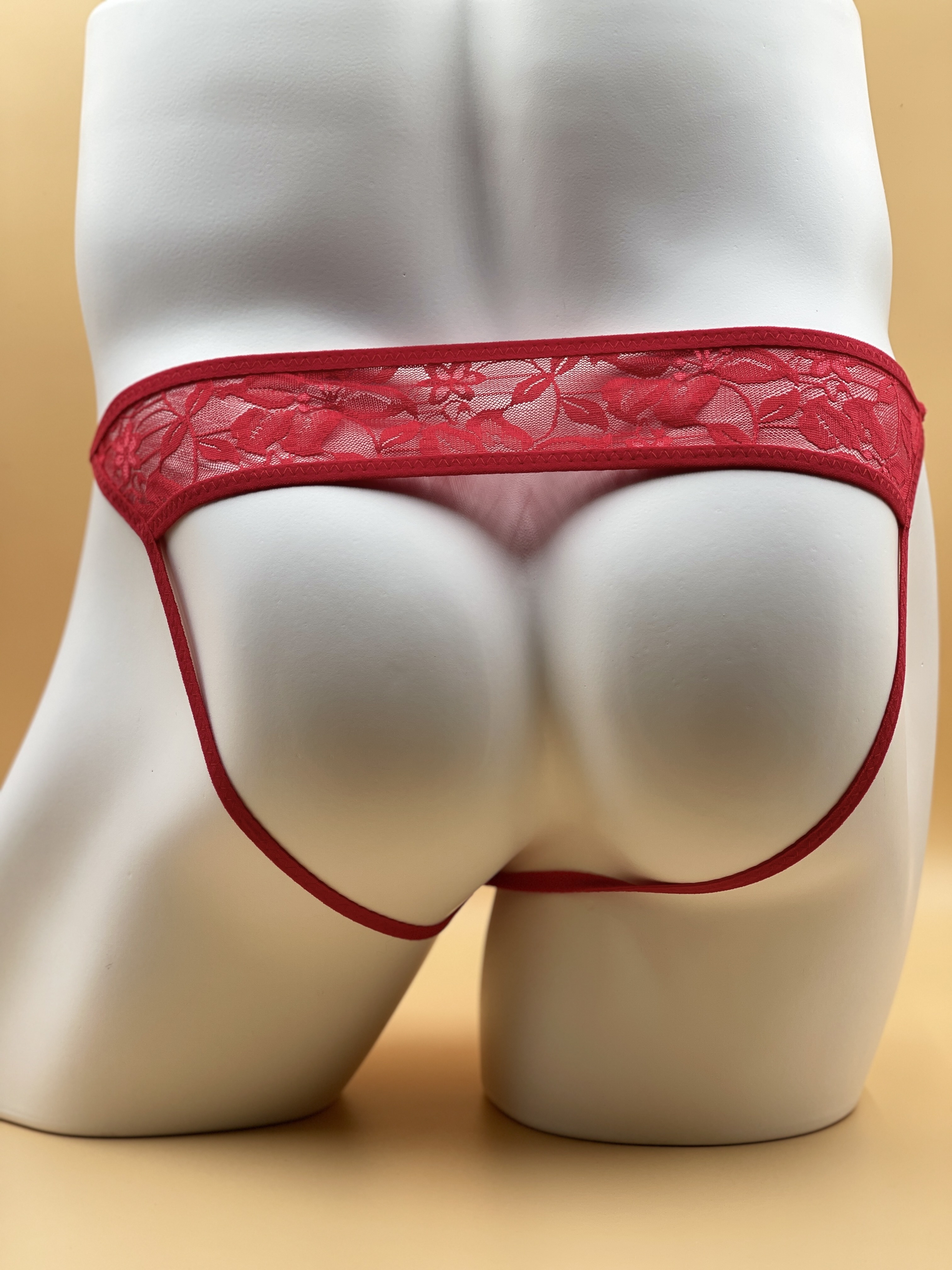 Women Low Waist Mesh See Through Thongs Sexy Mini Panties Lace G-String  Briefs