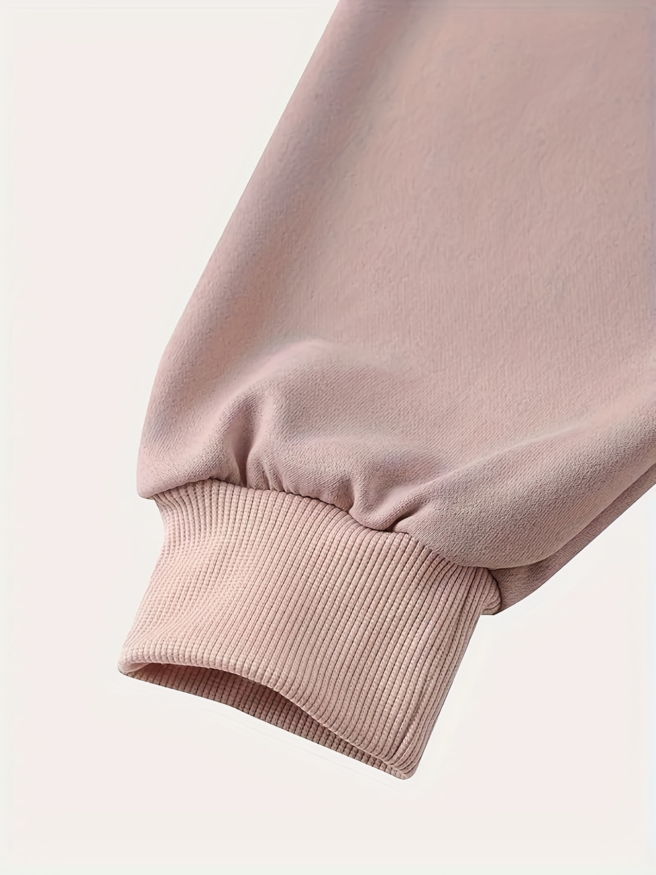 brooklyn letter print sweatshirt casual long sleeve crew neck sweatshirt womens clothing details 3