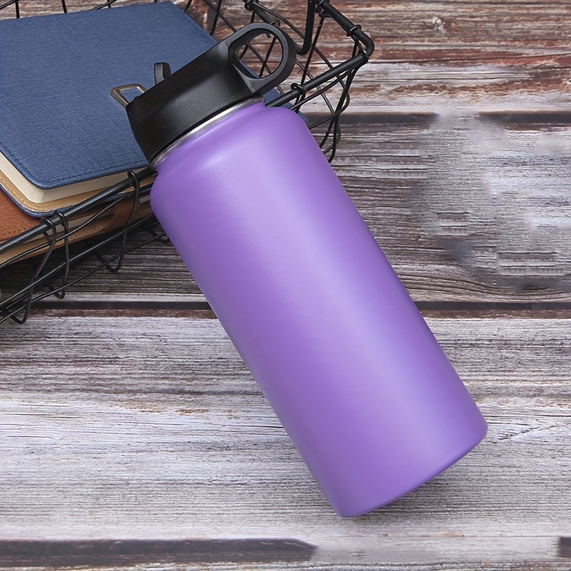 The Coldest Water 40oz. Insulated Aluminum Water Bottle Straw