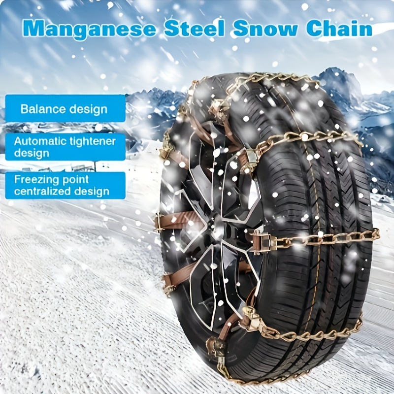 Universal Steel Winter Truck Car Wheels Tyre Tire Snow Ice Chains