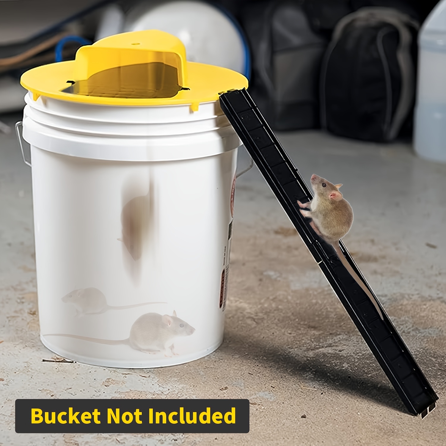 Flip And Slide Mouse Trap Lid for 5 Gallon Bucket. #linkinbio Experie