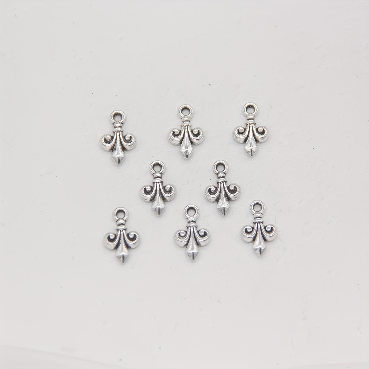 

30pcs Zinc Alloy Small Pendant For Necklace Bracelet Jewelry Accessories 9x14mm