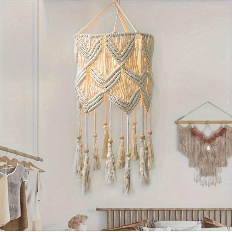 Vintage Fabric Pleated Lampshade Creative Kd Table Lamp - Temu
