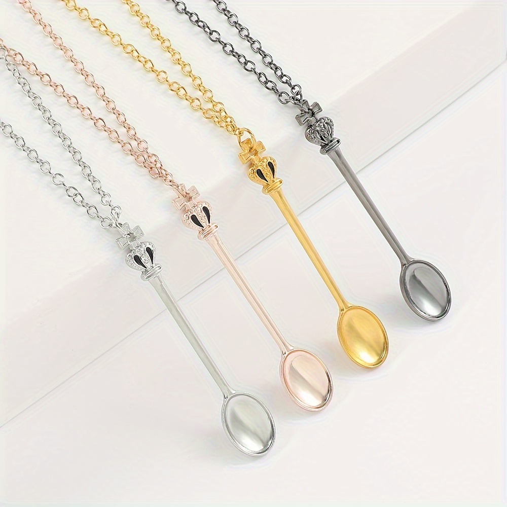 Spoon Necklace - Gold Plated