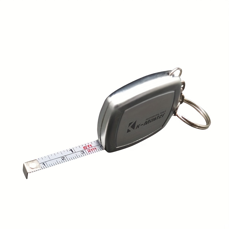 Mini Tape Measure 2 Meters Small Tape Measure Key Ring Small Steel Tape  Measure Mini Pocket Portable Compact Carry Around
