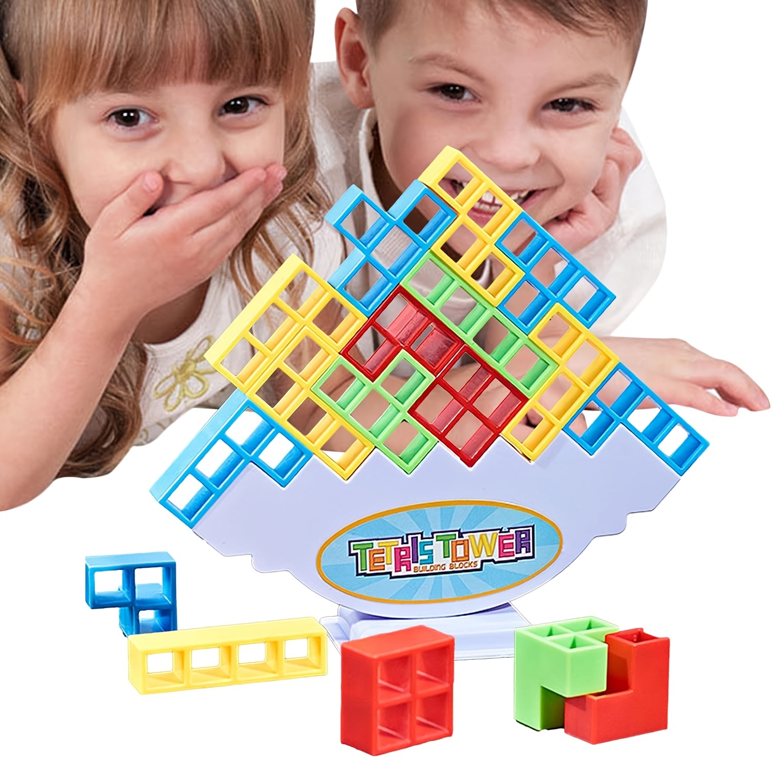 Stacking Blocks The Balance Game, Board Games For Kids & Adults Tower  Balancing Stacking Toys Building Blocks For Family Games, Parties, Travel  Line Game - Temu