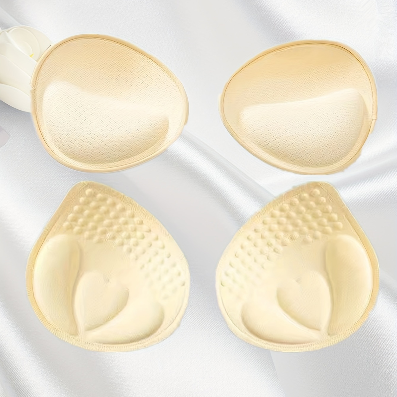 Women's Silicone Adhesive Bra Pads Breast Inserts Breathable