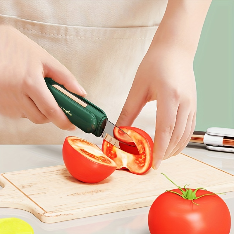 Stainless Steel Multi Purpose Fruit/Vegetable Sharpener & Pe