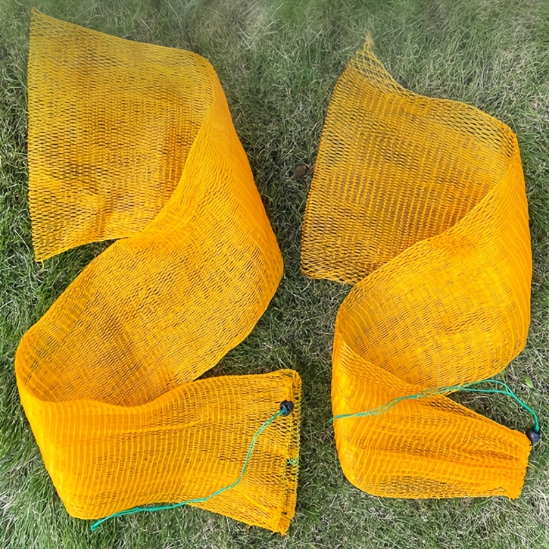 Portable Nylon Fishing Cage: 2/1 Layers Foldable Drying Mesh Fishing Net -  Non-toxic & Perfect for Outdoor Fishing!