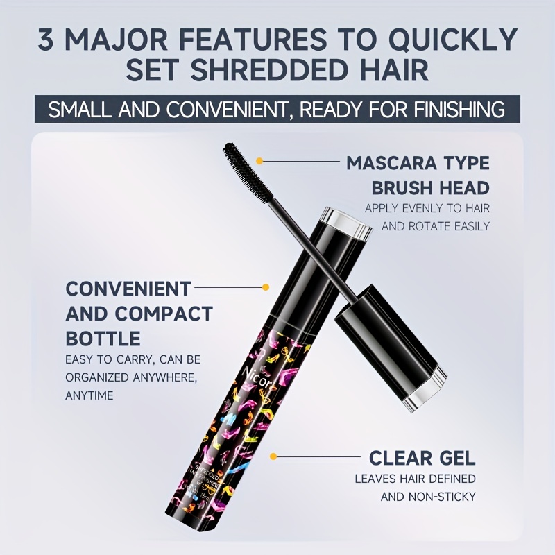 Hair Finishing Stick Shaping Gel Cream for Broken Hair