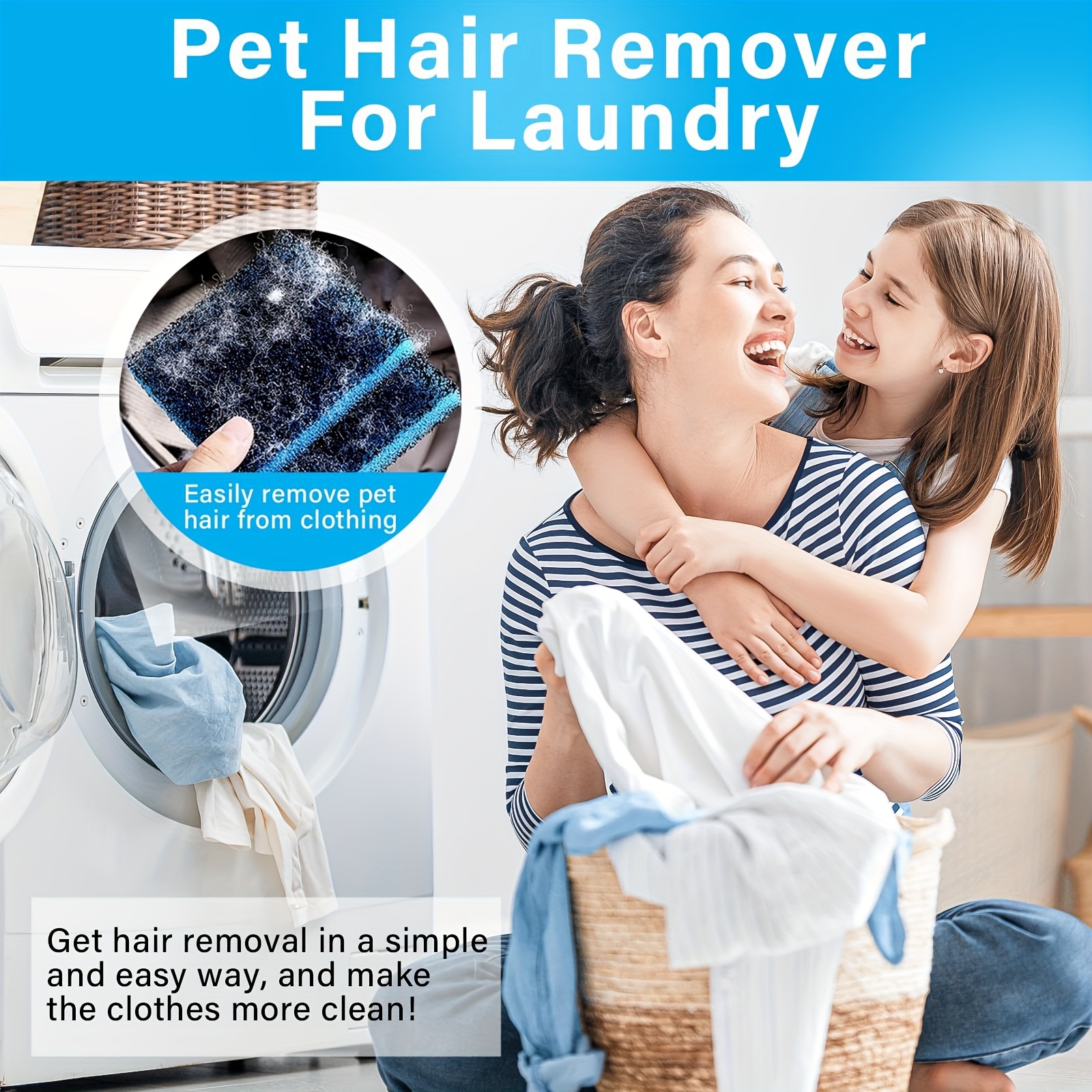 Removedor de pelo para mascotas reutilizable removedor de pelusa