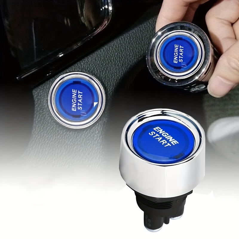 1pc Auto motor start push button schlüsselloses Schalter - Temu