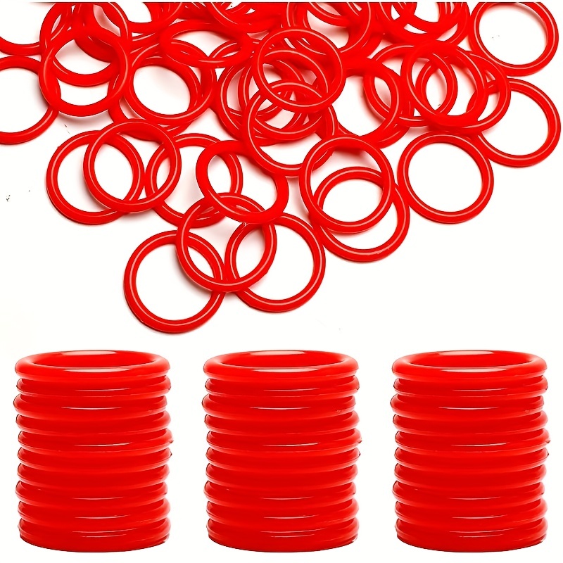 72 Pieces Plastic Ring Toss Carnival Toss Rings Toy for Carnival Party  Favors Outdoor Games Toss Ring Cool Throw a Ring on The Bottle Game