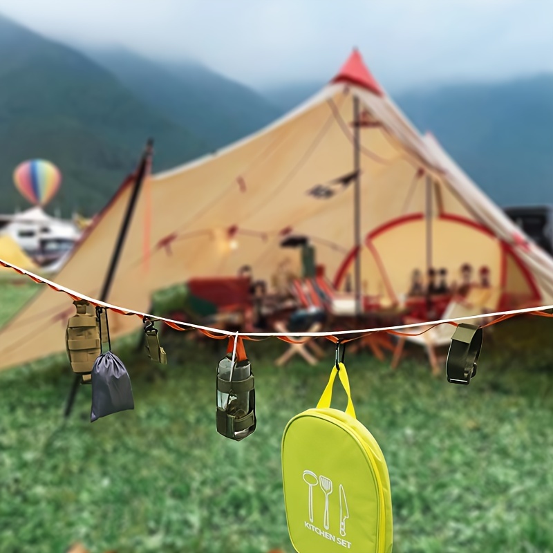 Clothesline Multifunctional Clothes Drying Rope Tent Fixed - Temu