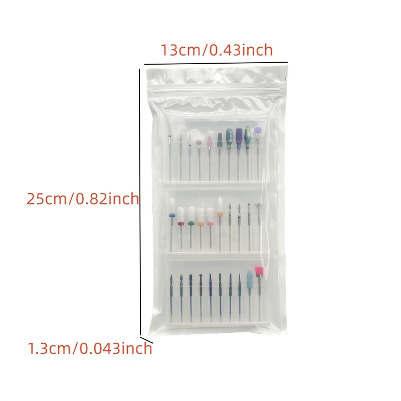 21pcs Juego Brocas Taladro Uñas Brocas Taladro Uñas 3/32 - Temu