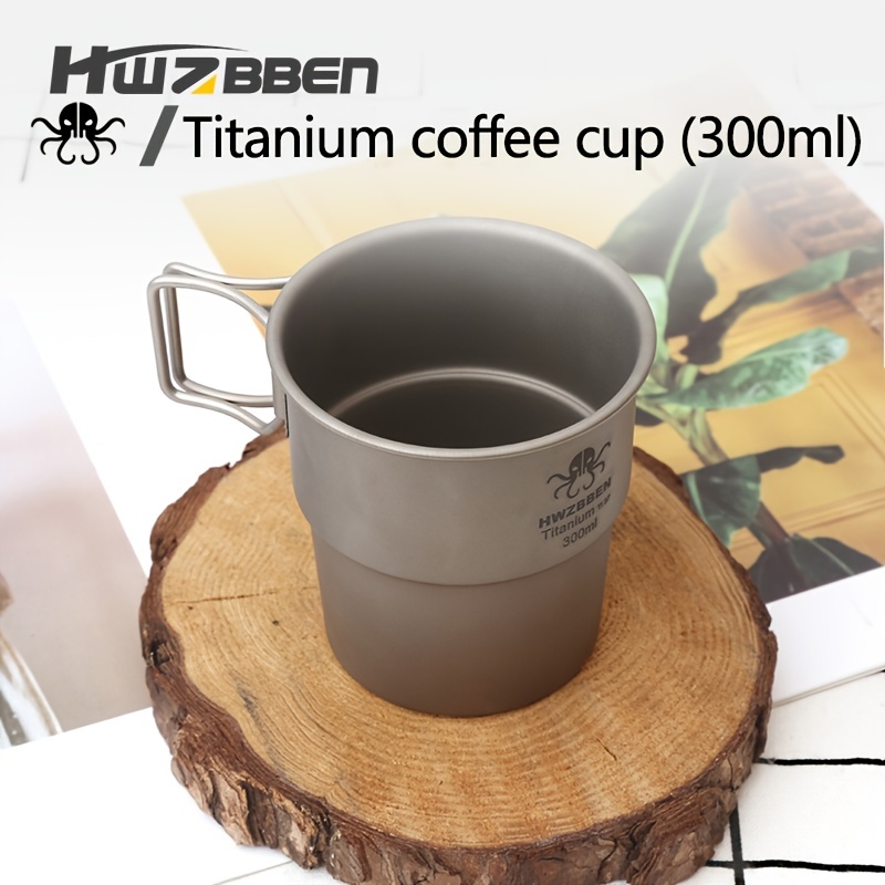 Lightweight Titanium Camping Mug - Durable, Portable, And Perfect For  Outdoor Adventures - Temu