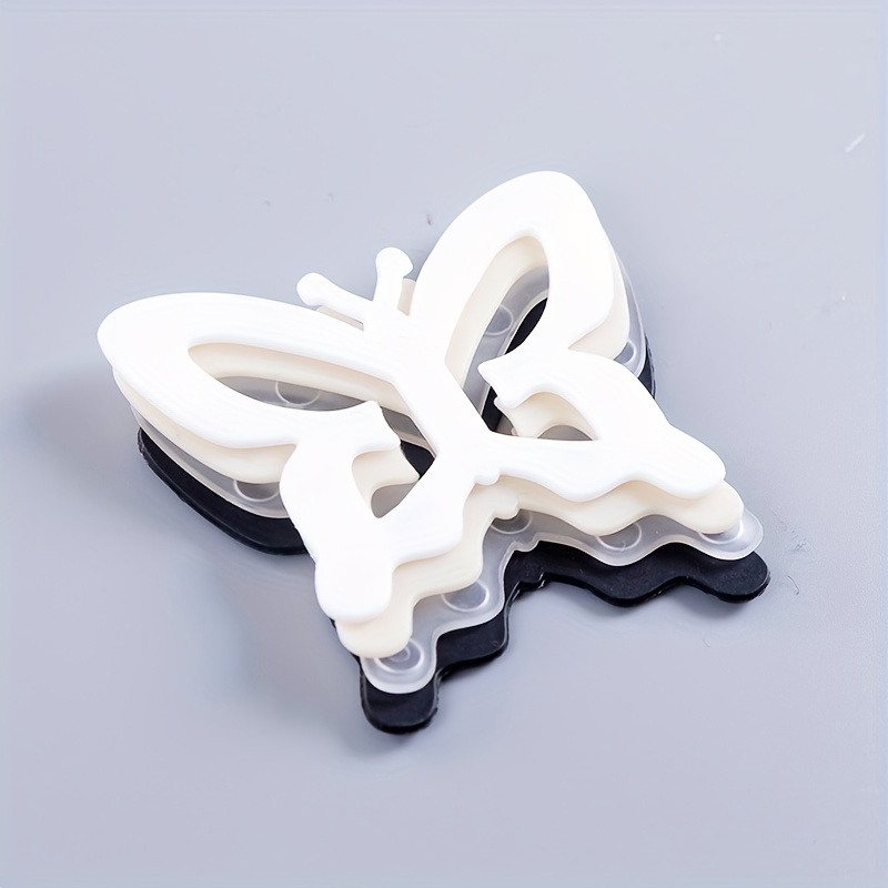 4pcs Butterfly Back Bra Control Clips Anti light Cross Buckles