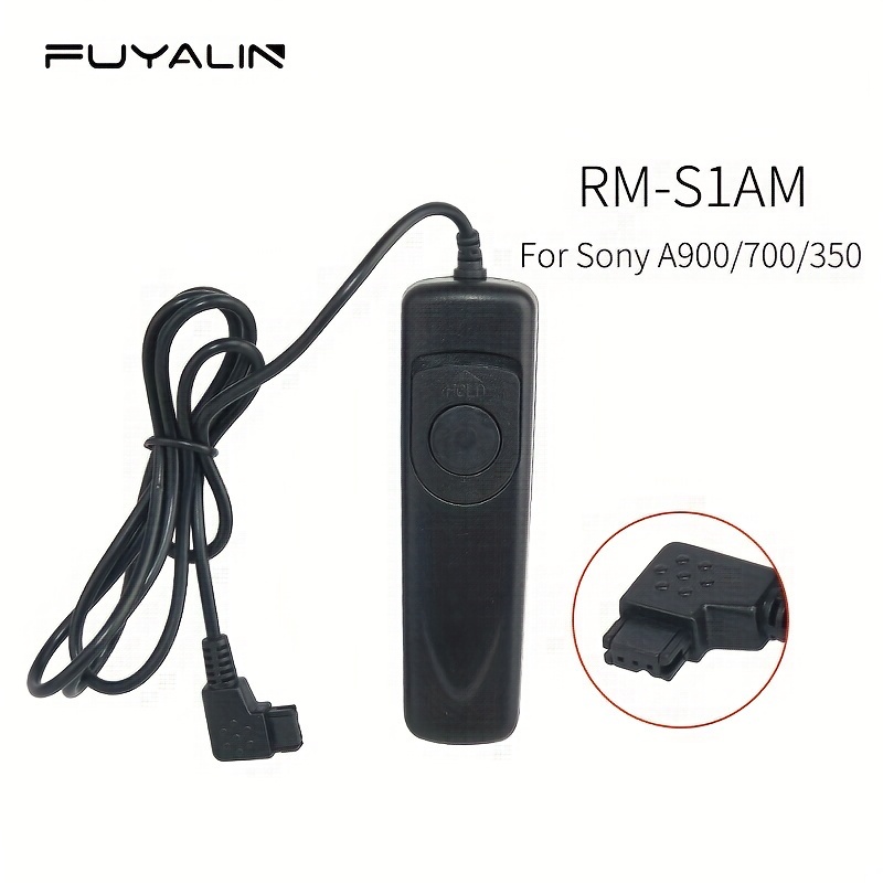Rm-s1am Remote Control Shutter Release Cable For Camera A900 A700 A350 A300  A200 A550 A560 A580 A65 A37 A33 A55 - Temu