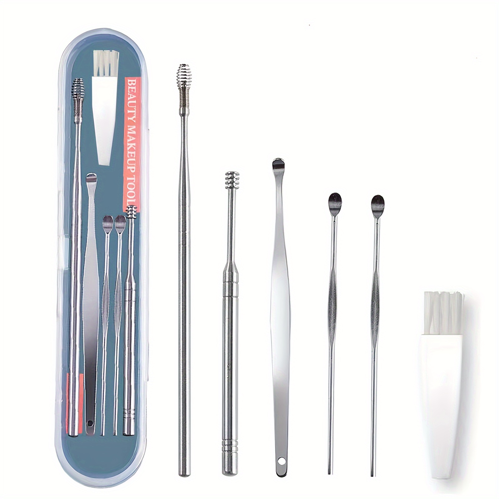 8 Pcs Ear Pick Earwax Removal Kit, Geengle Ear Cleansing Tool Set