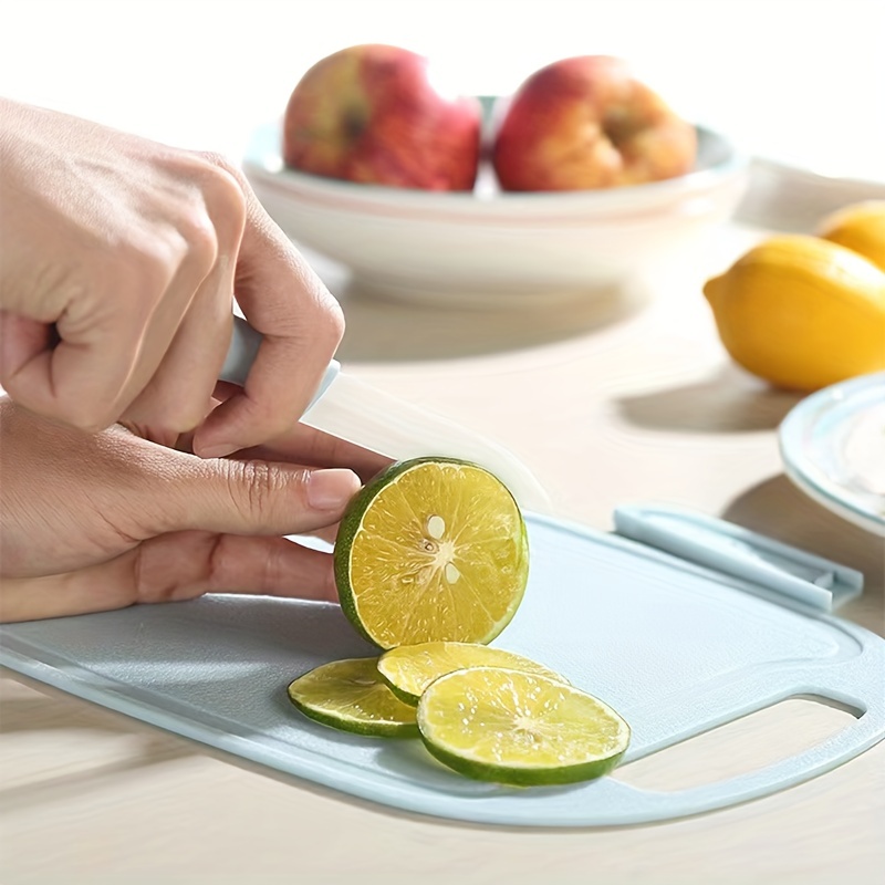 Kitchen Utensil Set, Cute Cutting Board & Fruit Knife & Peeler, Ceramic  Knife Peeler, Plastic Cutting Board, Portable Kitchen Supplies Gadgets,  Multifunctional Kitchen Tools For Restaurants/supermarkets - Temu