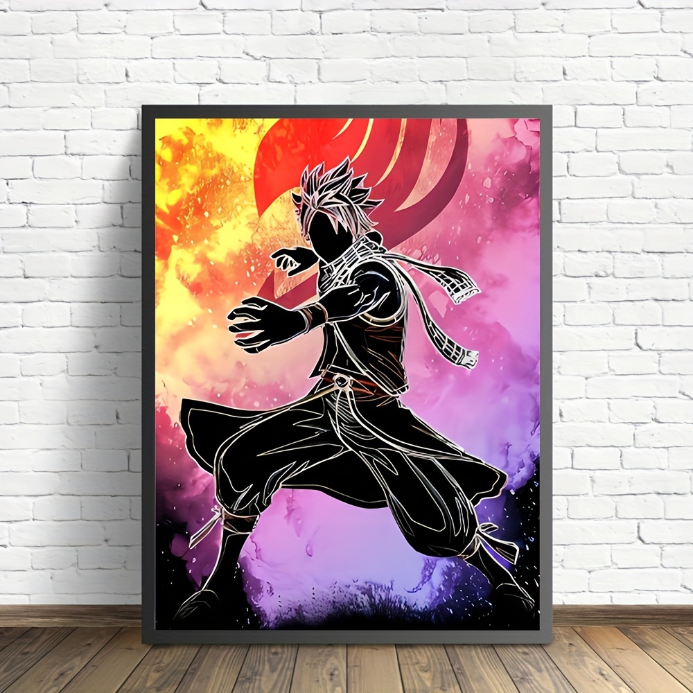 Anime Manga Abstract Wall Art Canvas Painting Posters And - Temu