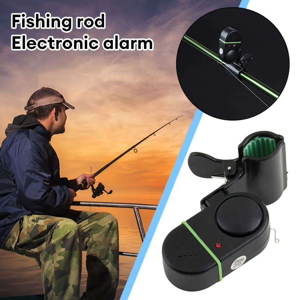 1pc Waterproof Electronic Fish Bell Clip, Fishing Rod Bite Indicators, High  Sensitivity, Fishing Accessories