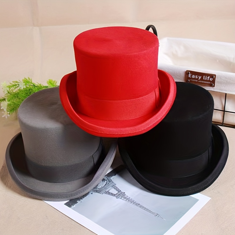 1pc Steam Punk Top Hat Accessories, Cool Trendy Hats And Innovative Clothing