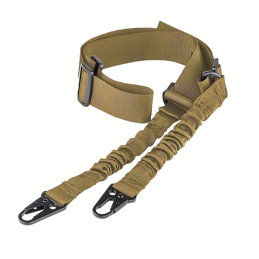 Tactical Single Point Sling AR Clip Style Tan Paracord