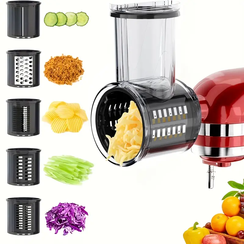 Large Size,slicer Shredder Attachment For Kitchen Aid Stand Mixer