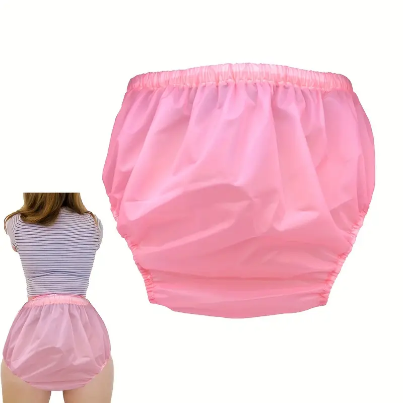 Adult Leak-Proof Underwear for Incontinence,Low Noise Reusable Waterproof  Adult