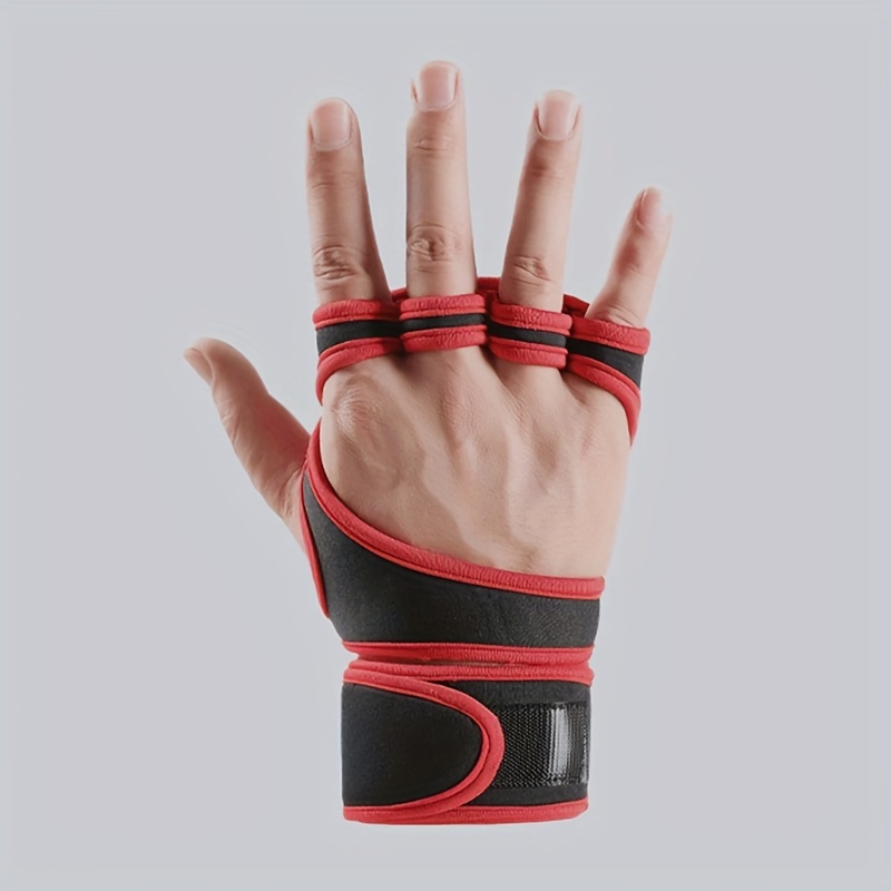 Gym Gloves Weight Lifting Hooks Men Women Palm Wrist - Temu