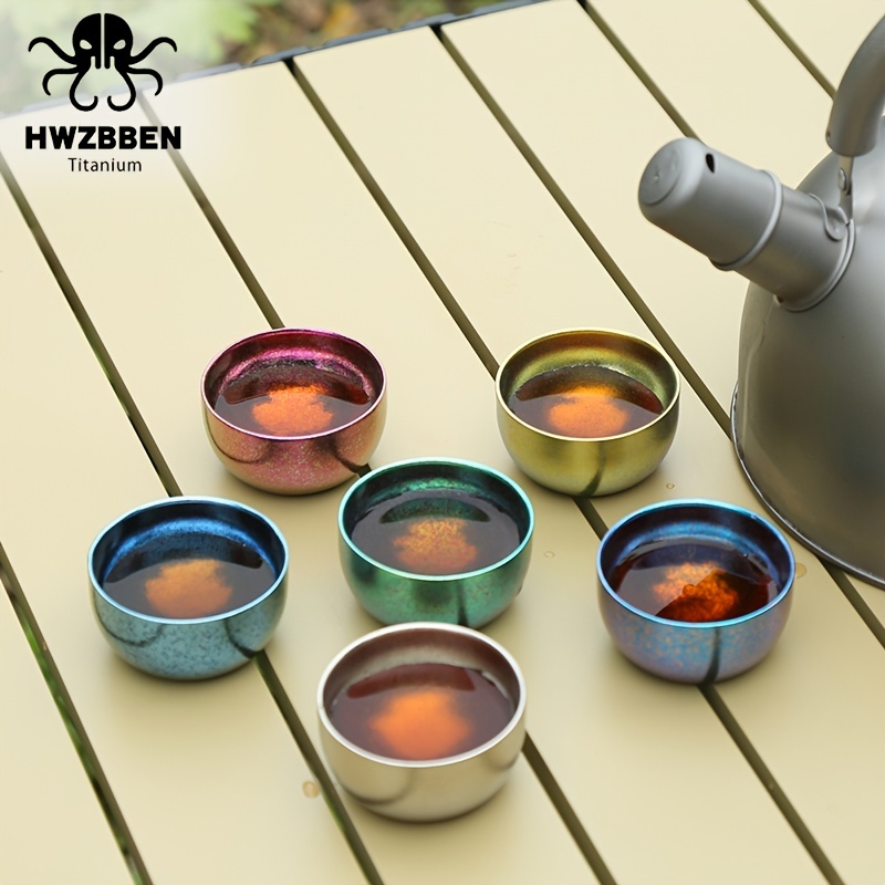 Hwzbben Pure Titanium Outdoor Kettle Lightweight And Durable - Temu